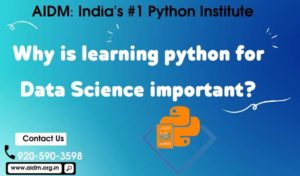 Why is learning python for Data Science important?