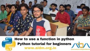 How to use a function in python | Python tutorial for beginners