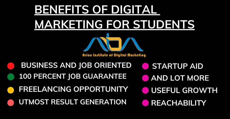 Benefits of Digital Marketing for Students at AIDM