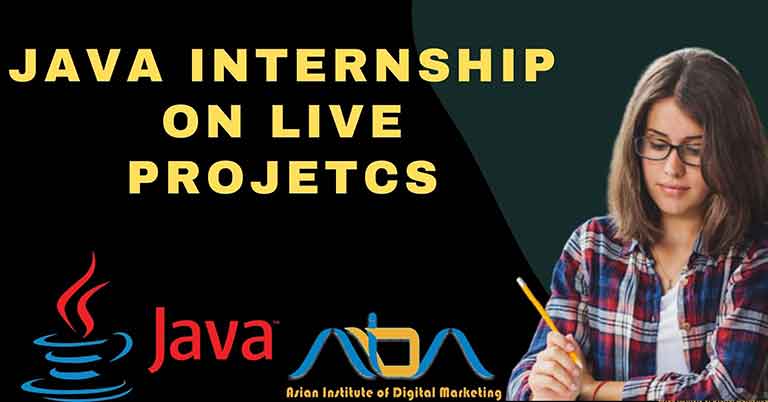 JAVA Internship In Delhi With Live Projects