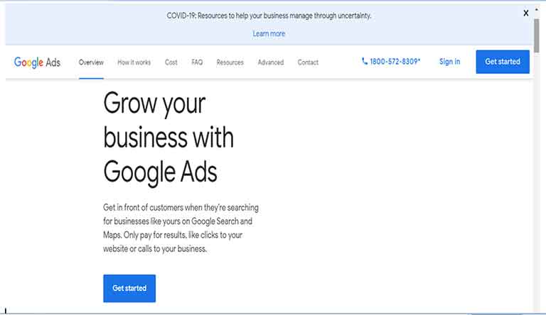 google ads account sign up