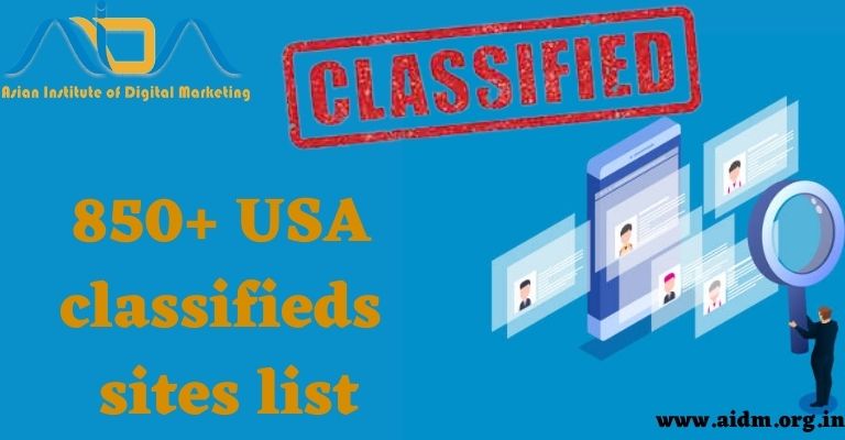 850+ USA classified sites list 2021