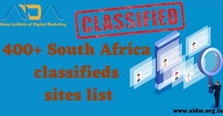 400+ South Africa classified Sites list 2021