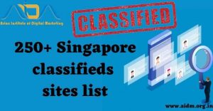 Free Advertising website Singapore classified submission sites List 2021
